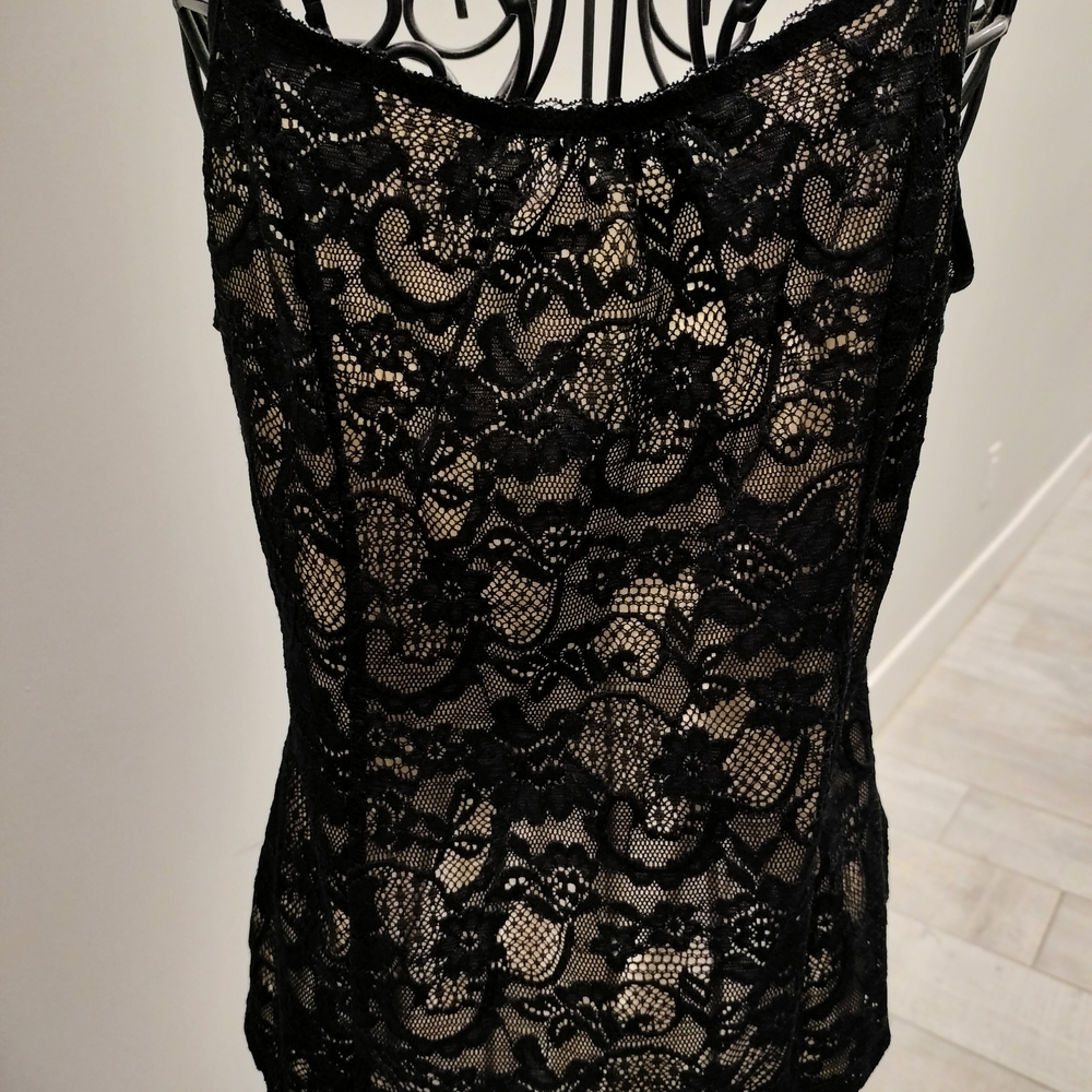 Express Black Bustier Camisole Top
